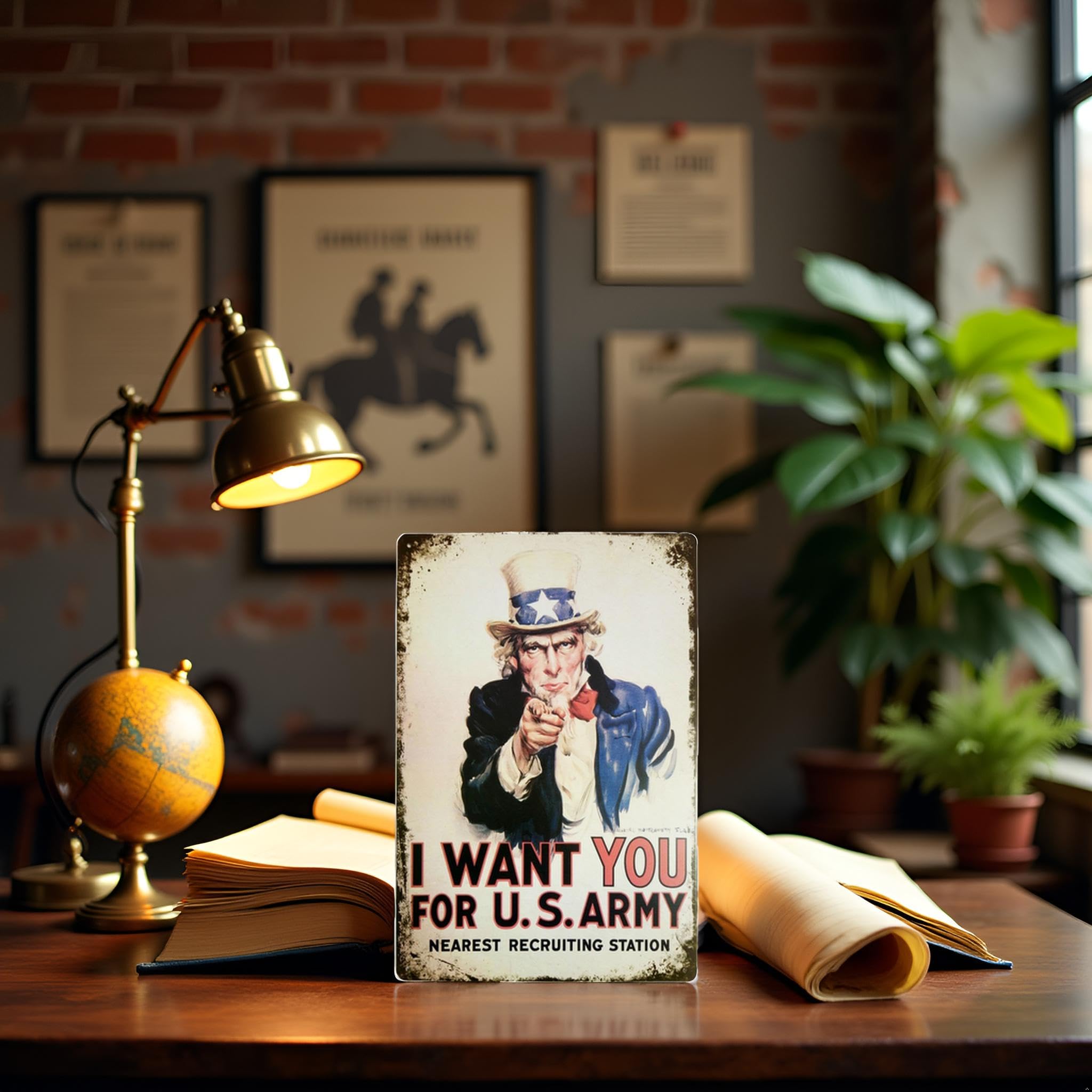 Amazon.co.jp: I Want You For US Armyレトロヴィンテージ装飾メタル